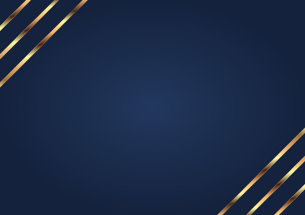 Blue Gold Elegant Background